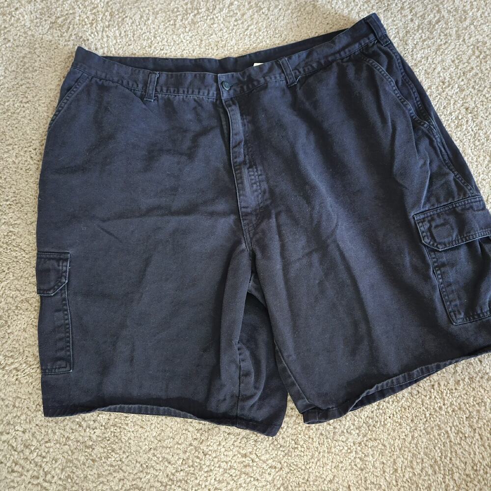 Dickies Cargo Shorts Men’s 42 (Inseam 9 in) Navy Blue Work Or Casual